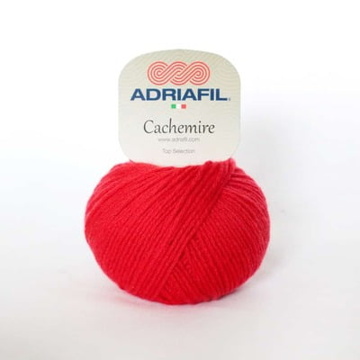 Cachemire Gomitolo Colore 33 Rosso