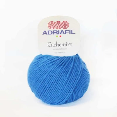 Cachemire Gomitolo Colore 58 blu cobalto