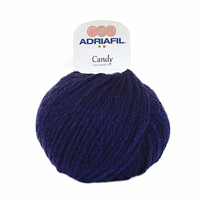 Candy - Filato in lana grossa Col. 97 Blu