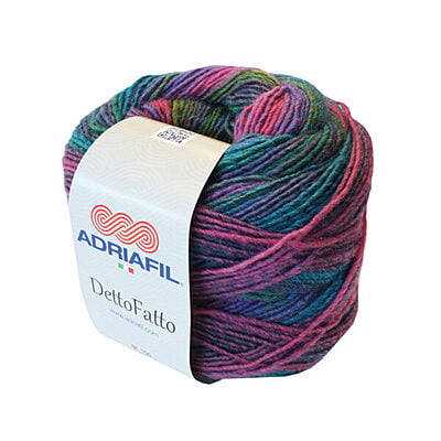 DettoFatto Gomitolo colorato in misto lana