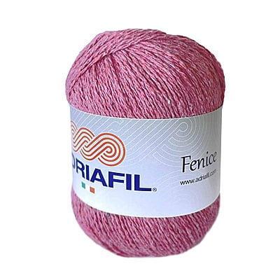 Fenice - filato in cotone riciclato col. 65 fucsia