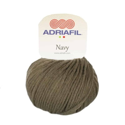 Navy - Cotone grande per ferri o uncinetto col. 48 militare