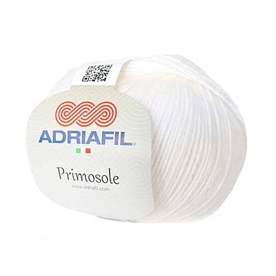 Primosole Filato All Seasons in cotone e alpaca Col. 60 Bianco