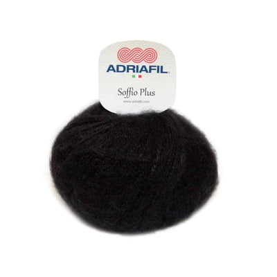 Soffio Plus - Lana Mohair Col. 59 Nero