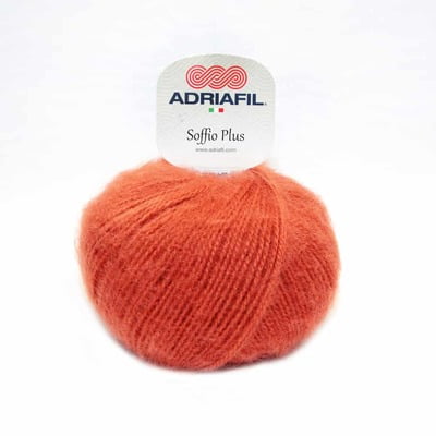 Soffio Plus - Lana Mohair Col. 64 Ruggine