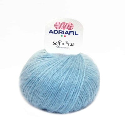 Soffio Plus - Lana Mohair Col. 66 azzurro polvere