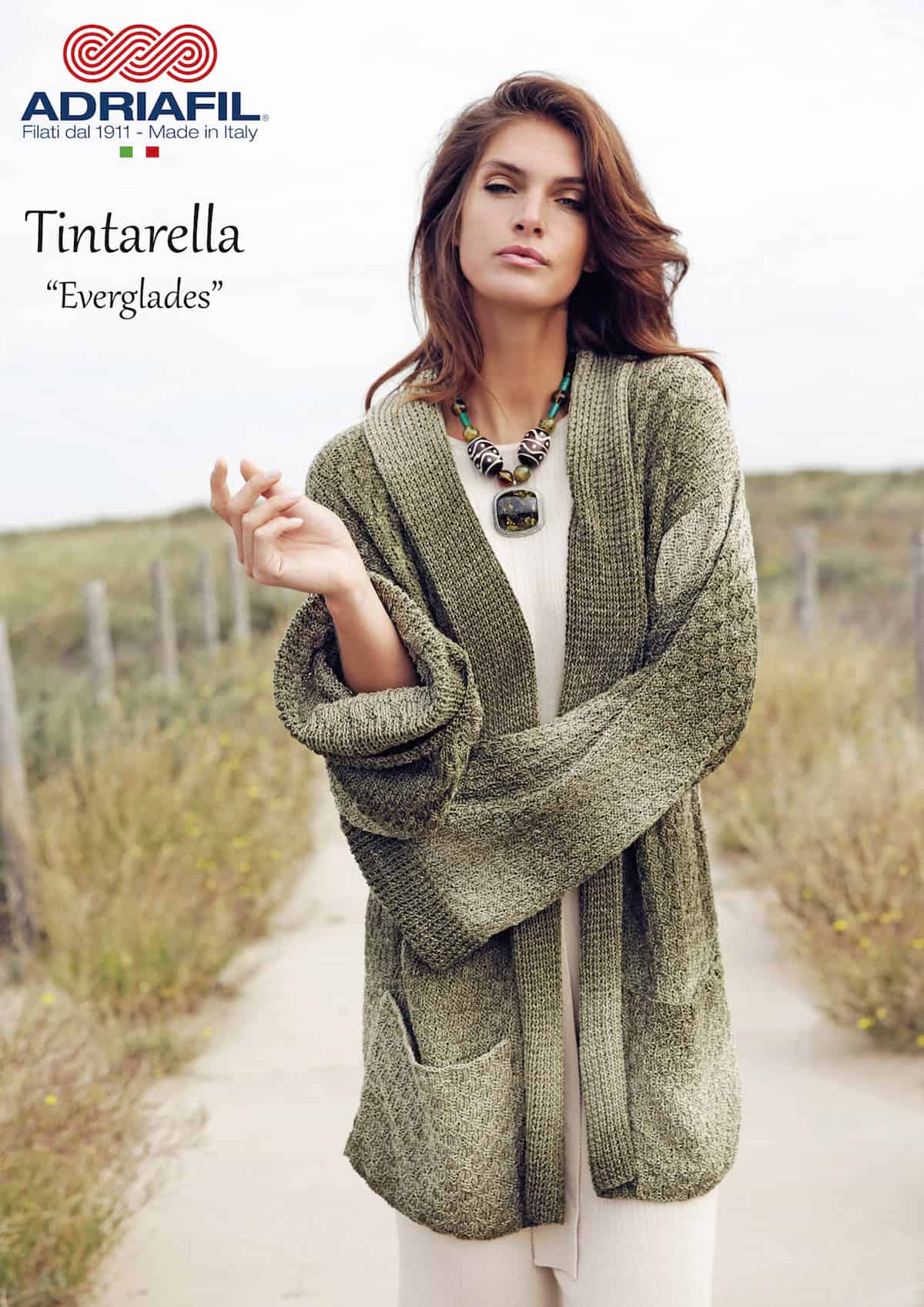 Cardigan Everglades fatto con Tintarella