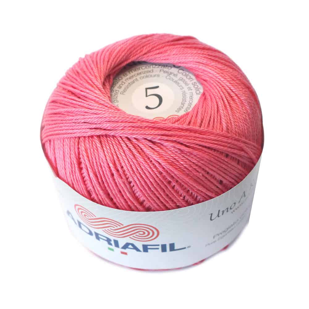 Uno A Ritorto Tit. 5 - Cotone per uncinetto colorato Uno A Ritorto Tit. 5 - Cotone per uncinetto colorato