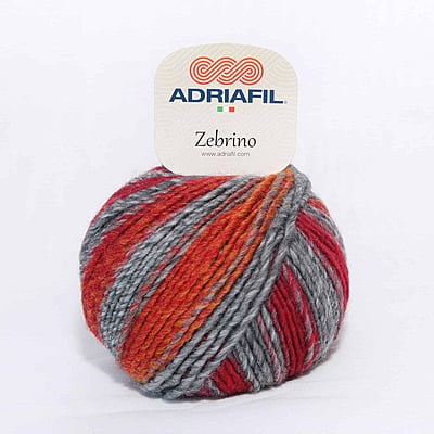 Zebrino Filato Multicolor Adriafil Col. 68
