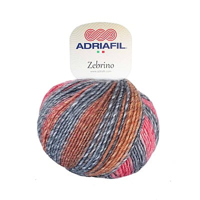 Zebrino Filato Multicolor Adriafil Col. 74