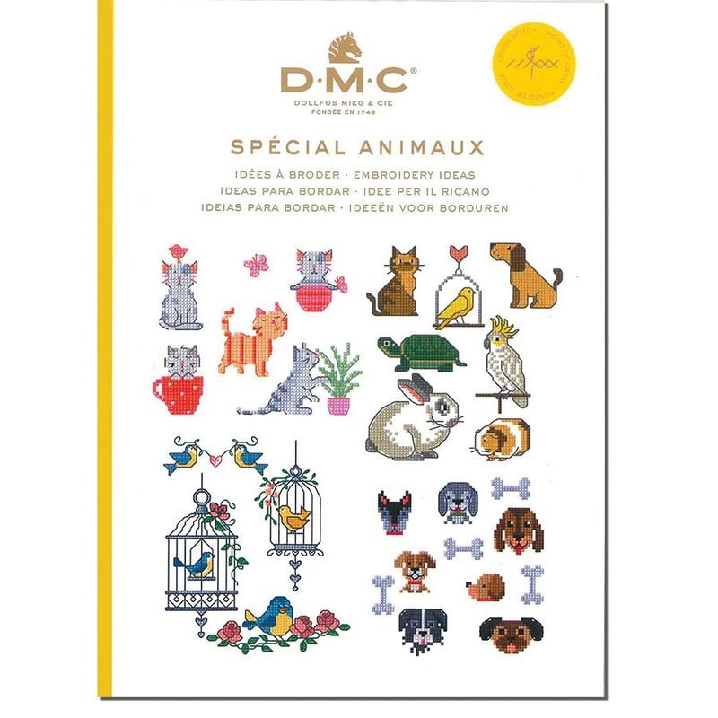 Speciale Animali DMC- Idee per il Punto Croce
