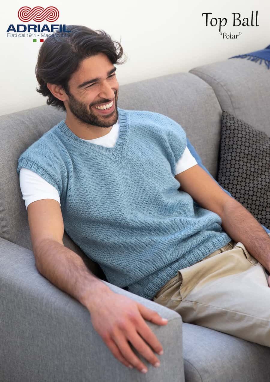 Gilet da uomo Polar Filato Top Ball
