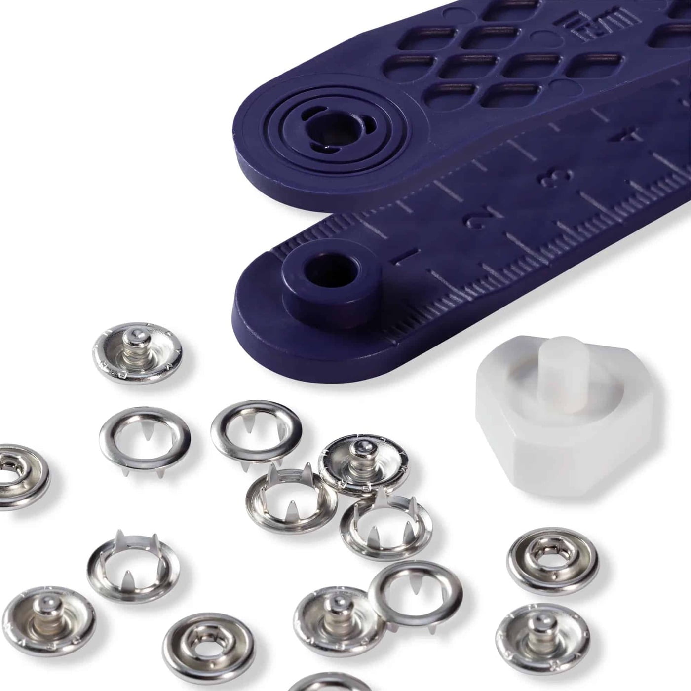 Trimming Shop KAM - Bottoni a pressione per jeans, 17 mm, in metallo, regolabili, di ricambio, durevoli, per jeans, giacche, indumenti di riparazione, bronzo, 100 pezzi