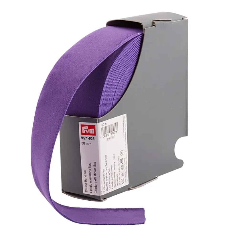 Nastro Elastico Viola 38 mm Prym Elastico