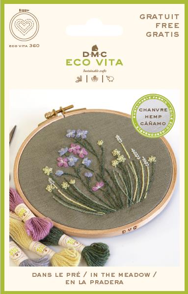 DMC Eco Vita - Taglio tessuto in canapa 38x45 cm