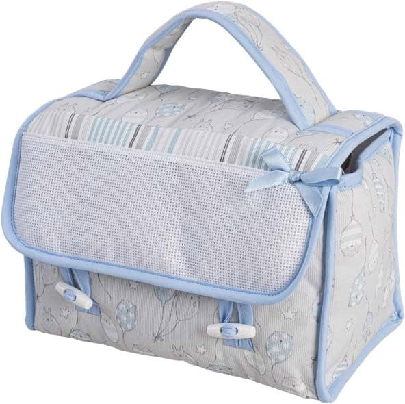 Baloon Tales - Beaty Case da ricamare a punto croce celeste Baloon Tales - Beaty Case da ricamare a punto croce celeste