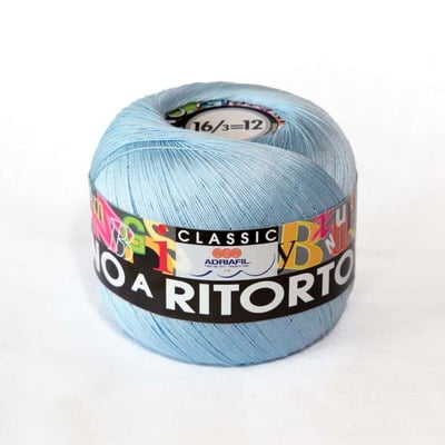 Uno A Ritorto Tit. 16 - Cotone sottile per uncinetto Uno A Ritorto Tit. 16 - Cotone sottile per uncinetto