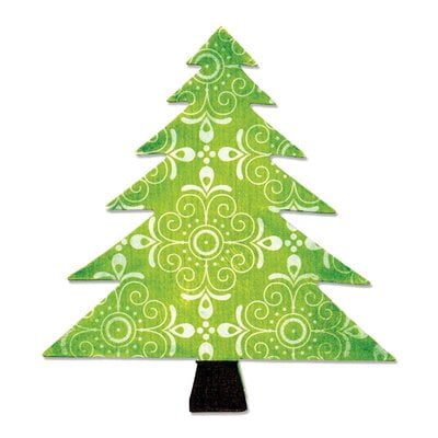 Fustella BigZ Tree Chrstmas, 8166