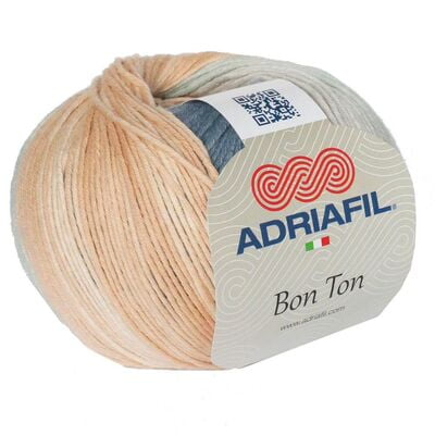 Bon Ton - Filato in cotone sfumato Col. 80 Sabbia Bon Ton - Filato in cotone sfumato Col. 80 Sabbia