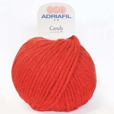 Candy - Filato in lana grossa Col. 31 Arancio