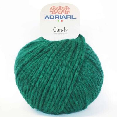 Candy - Filato in lana grossa Col. 33 Verde