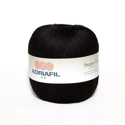 Snappy Ball Gomitolo di Cotone Conveniente Col. 60 Nero