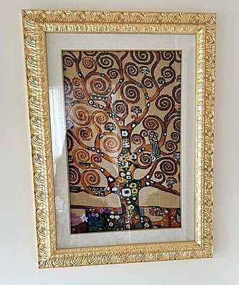 L'Albero della Vita - Tela prestampata per mezzopunto da 45x70 cm L'Albero della Vita - Tela prestampata per mezzopunto da 45x70 cm