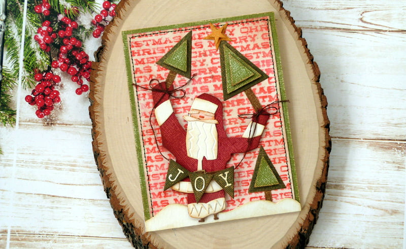 Sizzix Fustella per carta - Saluti da Babbo Natale Sizzix Fustella per carta - Saluti da Babbo Natale