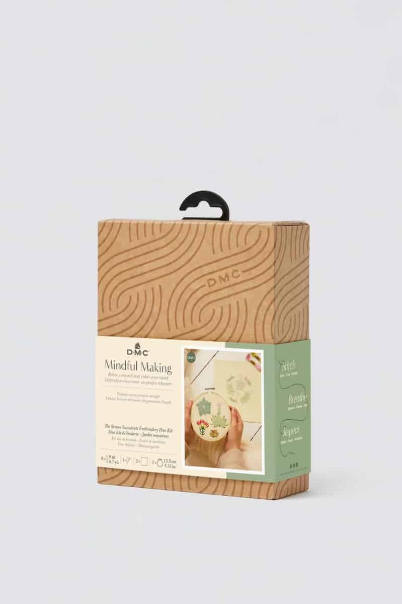 DMC Mindful Making - Giardino in miniatura Kit Ricamo DMC Mindful Making - Giardino in miniatura Kit Ricamo