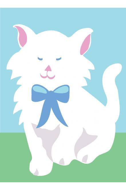 Kit Mezzo Punto Gatto Bianco Kit Mezzo Punto Gatto Bianco