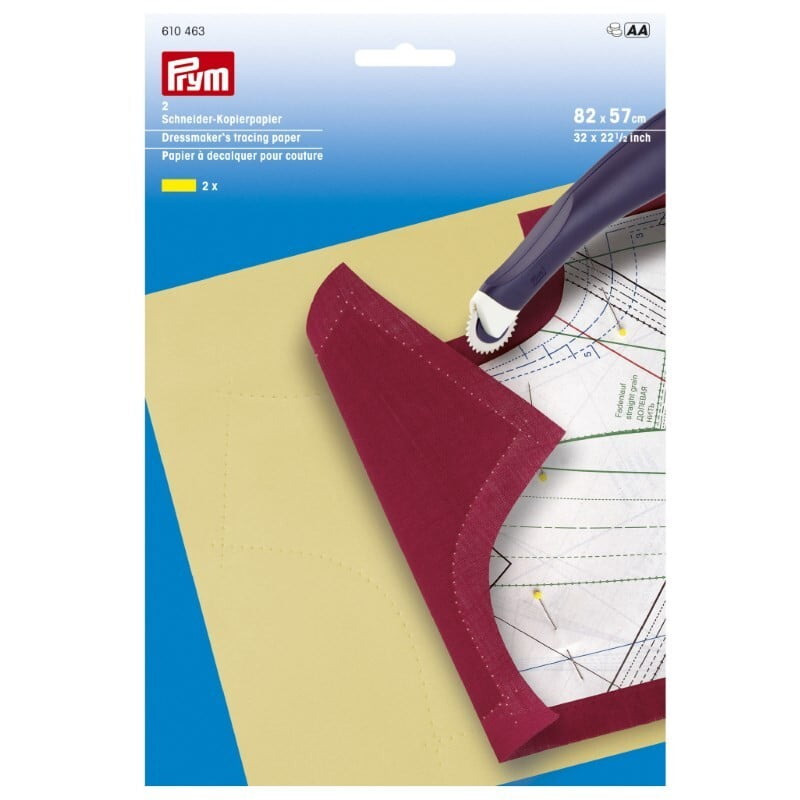 Carta da Ricalco 82x57 2 Fogli Col. Giallo
