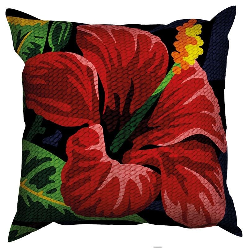 Cuscino Mezzo Punto Ibiscus, 15884 Cuscino Mezzo Punto Ibiscus, 15884