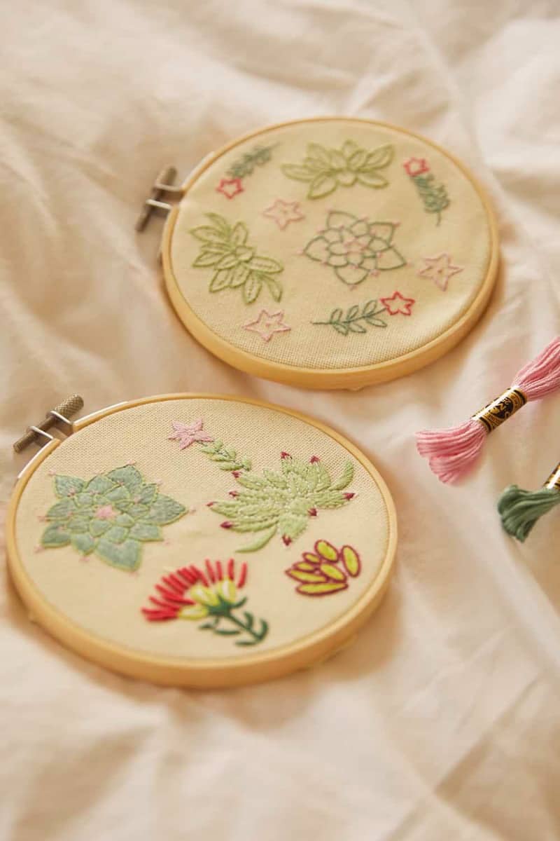 DMC Mindful Making - Giardino in miniatura Kit Ricamo DMC Mindful Making - Giardino in miniatura Kit Ricamo