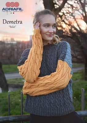 Demetra - Filato in lana cotone e alpaca Demetra - Filato in lana cotone e alpaca