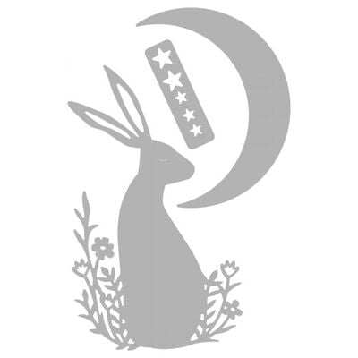 Fustella Thinlits per Carta e Cartoncini - Lepre Notturna Fustella Thinlits per Carta e Cartoncini - Lepre Notturna