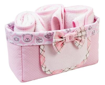 Collezione Orso a Pois - Cestino portalavette