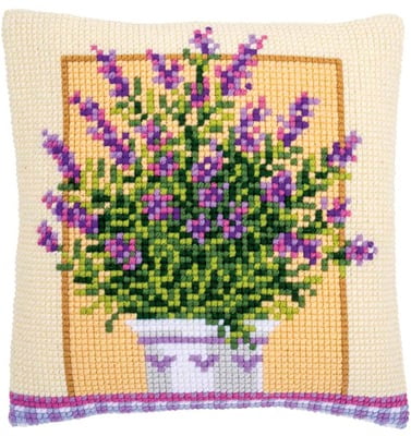 Cuscino con lavanda dis. 1 Cuscino con lavanda dis. 1