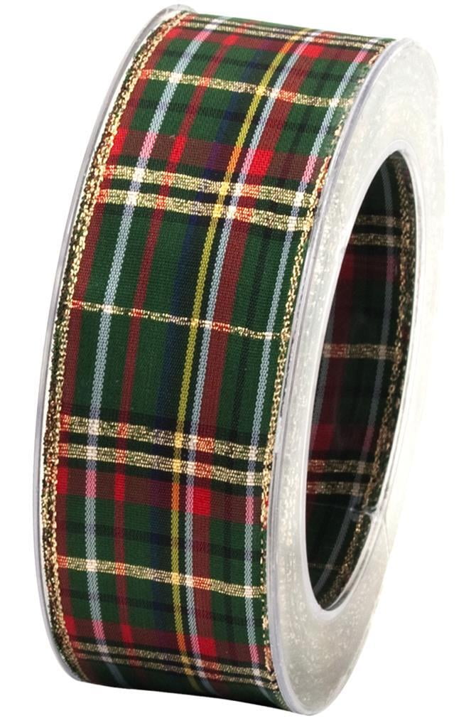 Nastro Sbieco In Cotone Scozzese - Alto 25mm, Rosso, Per Cucito E Decorazioni - Foto 11