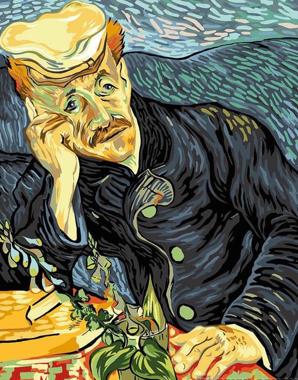 Il Dr. Gachet di V. Gogh Il Dr. Gachet di V. Gogh