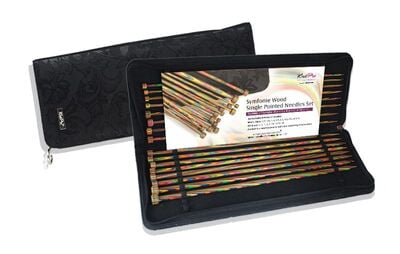 KnitPro Symfonie - Ferri a Doppia Punta 15 cm x 6 mm, Colore: Multicolore