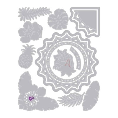 Fustella Thinlits - Disegni Tropicali Fustella Thinlits - Disegni Tropicali