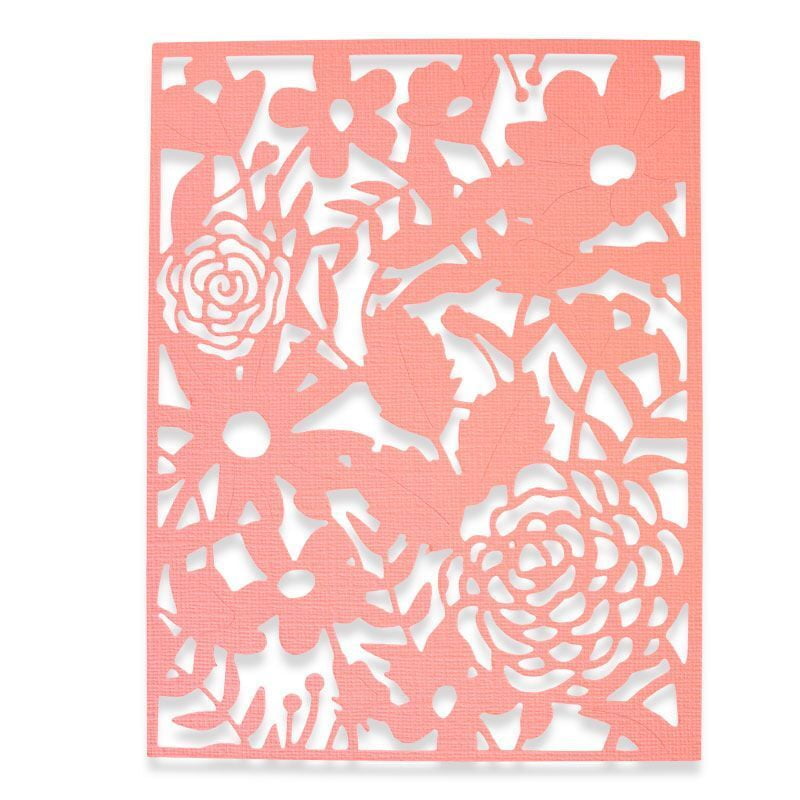 Country Rose - Fustella per Carta Sizzix Big Shot, 17339