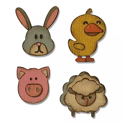 Fustella Thinlits - Animali della Fattoria, 19665