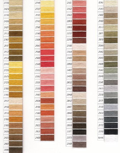 Cartella Colori Lana Colbert DMC - Con Campioni Per Ricamo E Lavori A Maglia - Foto 3