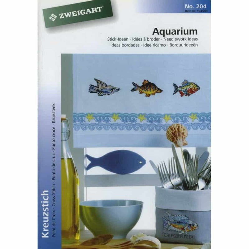 Zweigart - Schemi punto croce Aquarium Zweigart - Schemi punto croce Aquarium